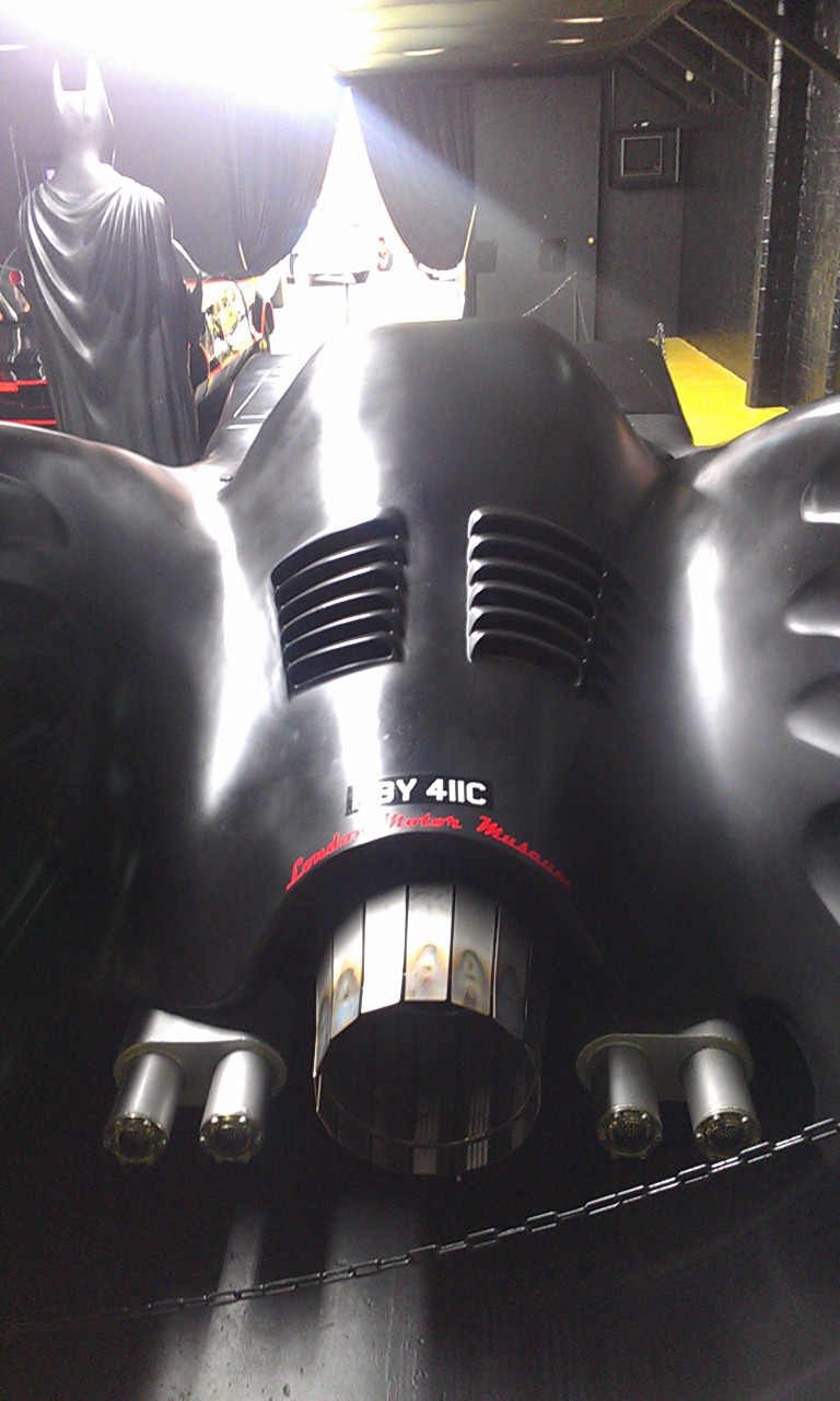Rear end of the bat mobile
