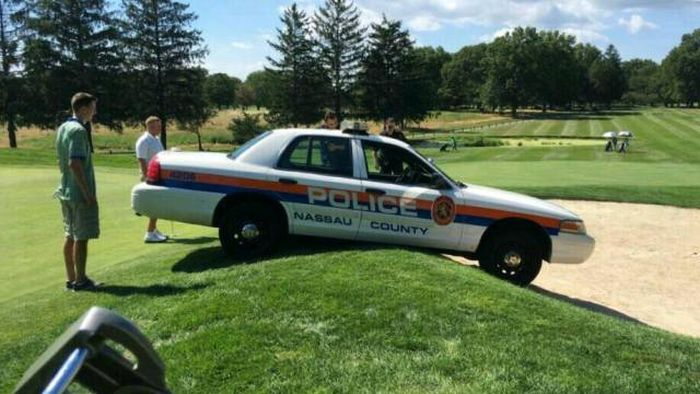 someone forgot to yell fore