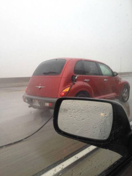 someone was in a hurry to trade in that pt cruiser