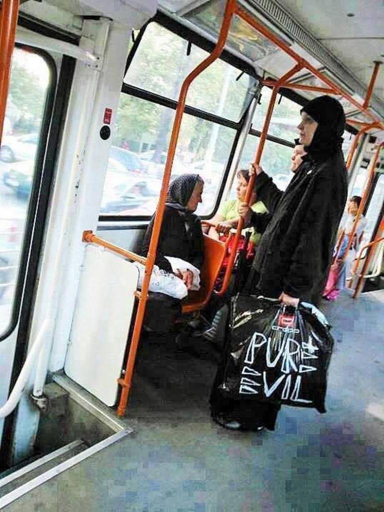 sorry didn t know this was the badass section of the train