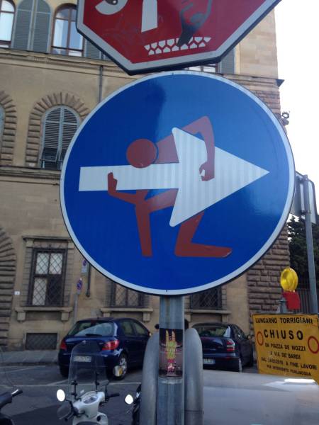 the cross walk guy is a closet metal head knew it