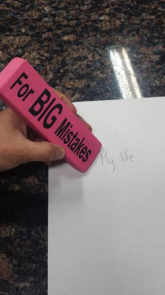 the ladies love this eraser too