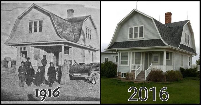 the people in the first photo still haunt it today