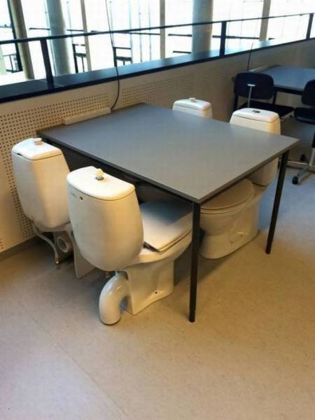 the perfect restaurant would never have to get up