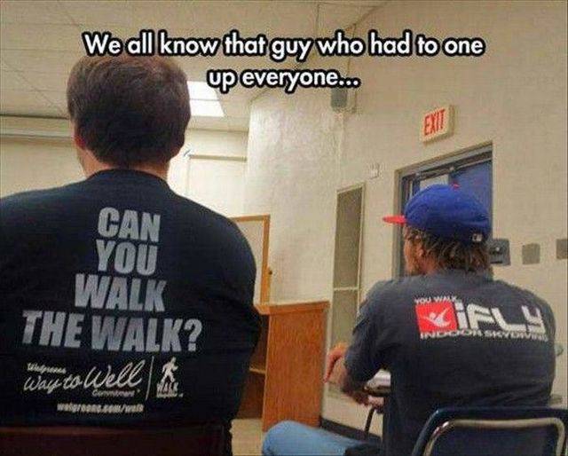 there is a third guy with a i teleport shirt