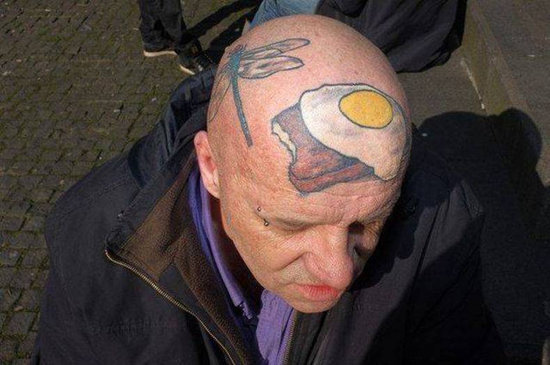 this guy likes breakfast way more than i thought possible