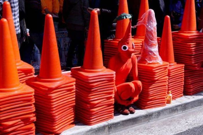 this is the best way to hide from the cops for that parking violation