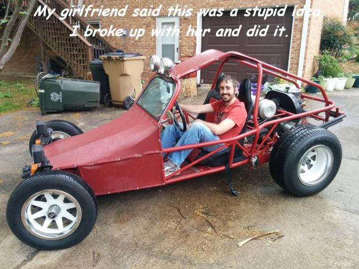 well at least he stuck with his decision