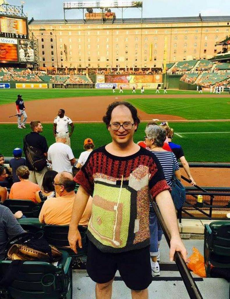 what a lovely baseball sweater said no one but this guy