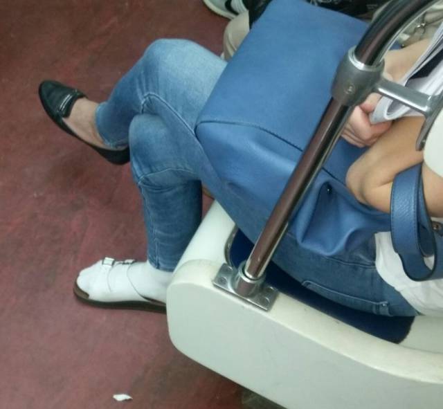 what like you wear two of the same shoes like a boring person pshhh