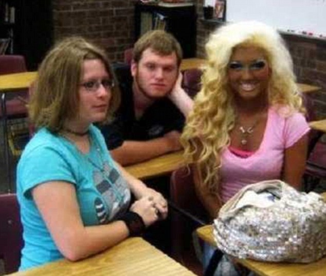 why is the guy in the middle so bored